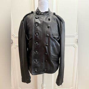 Vintage DKNY Donna Karan New York Women’s Leather Jacket- Size L